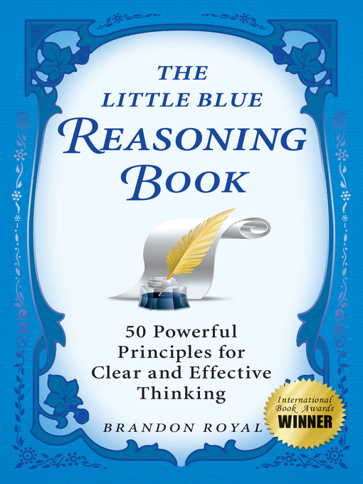 Title details for The Little Blue Reasoning Book by Brandon Royal - Available